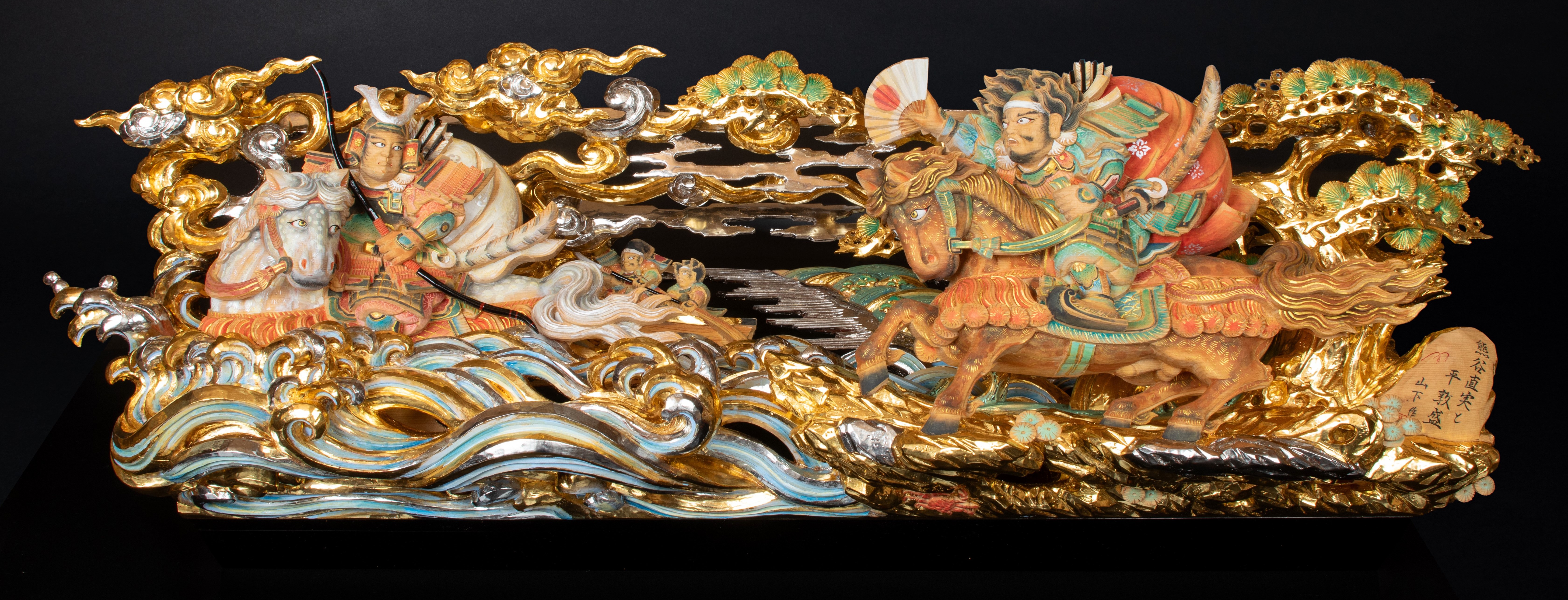 宇佐崎屋台狭間彫刻 – 職人日記