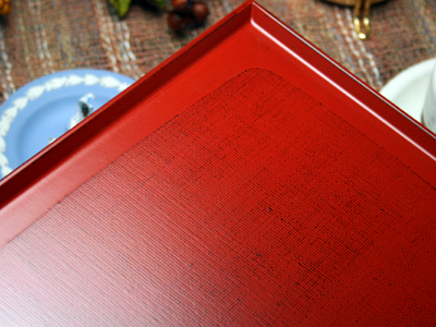 角盆布張り根来