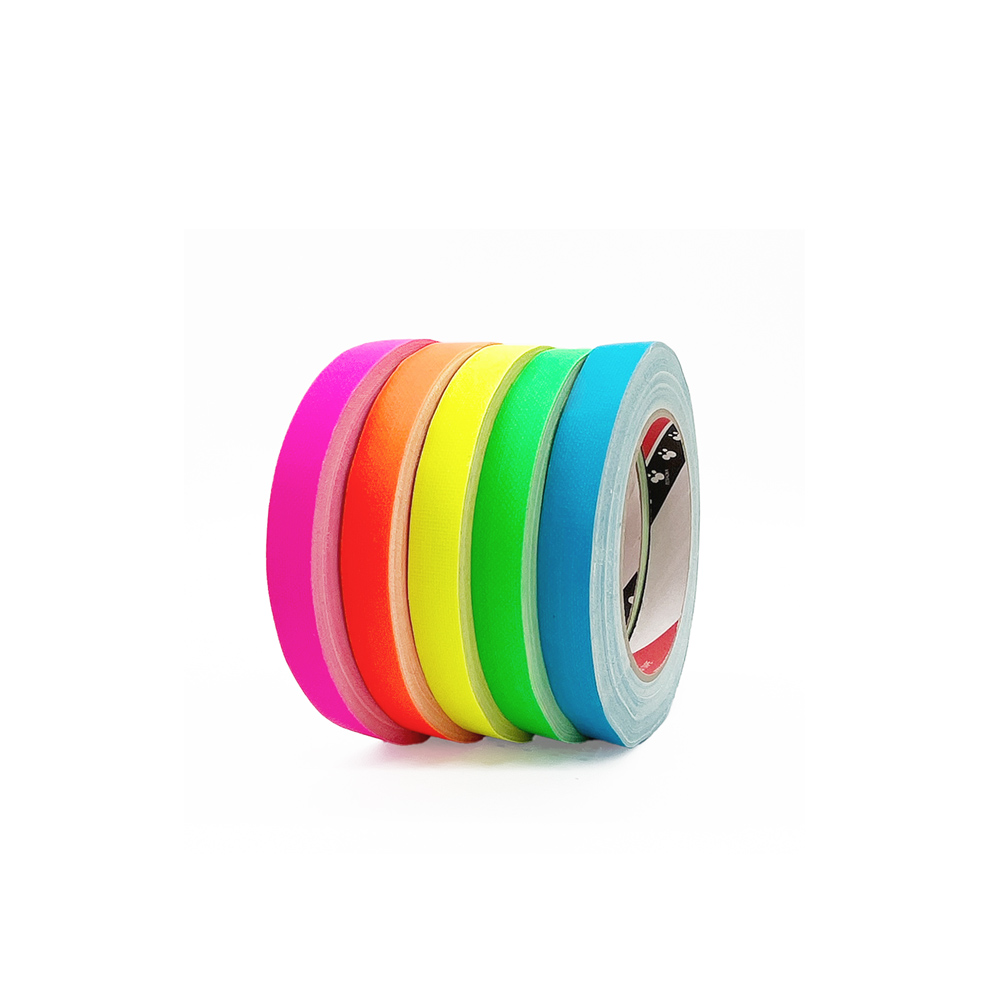 裏方屋ドットコム,ガッファーテープ蛍光色布テープ 1.2cm幅