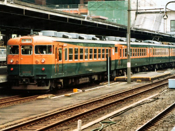 165系急行アルプス- 日本の旅・鉄道見聞録