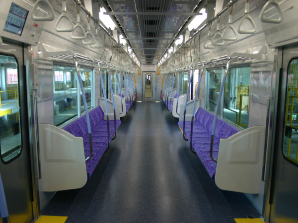 387．名鉄瀬戸線栄町乗り入れ30周年記念列車運行＆4000系車内