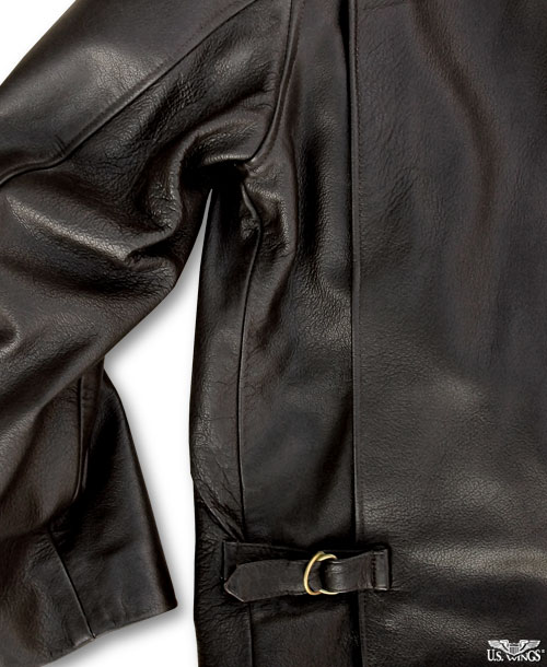 Signature Series Goatskin Indy-Style Adventurer Jacket - US Wings