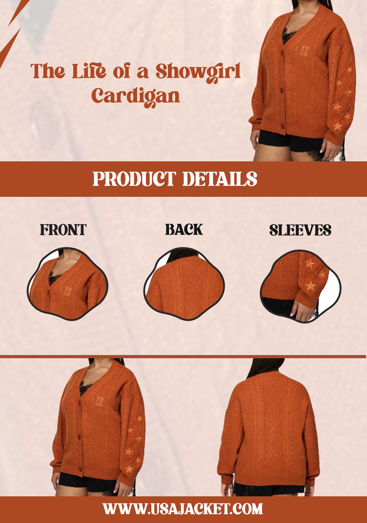 The Life of a Showgirl Cardigan | Women's Trendy Outfit