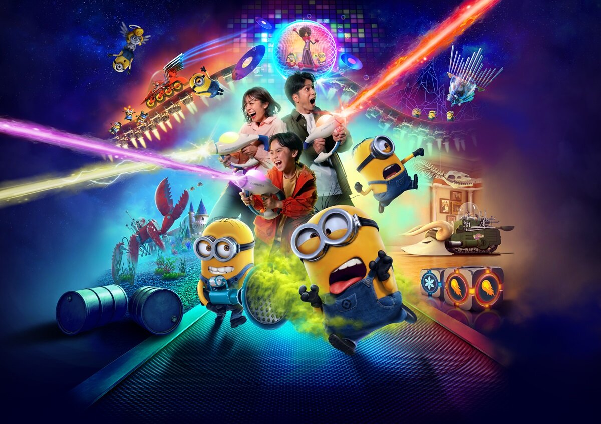 ミニオンがやっちまった！” 撃って壊してハメを外せる新体験でエリアが