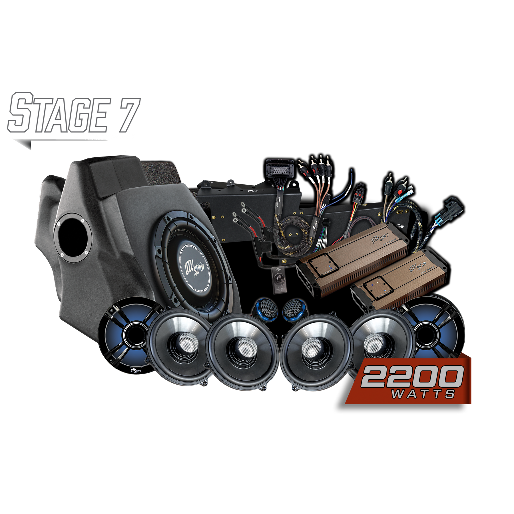 20-'24 Polaris RZR Ride Command Stage 7 Stereo Kit | Pro Series