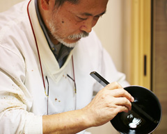 玉山保男 漆｜暮らしのうつわ 花田 作家もの和食器（陶器 磁器 ガラス