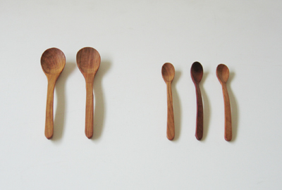 入荷情報 >> 三谷龍二さんの木の器とカトラリー