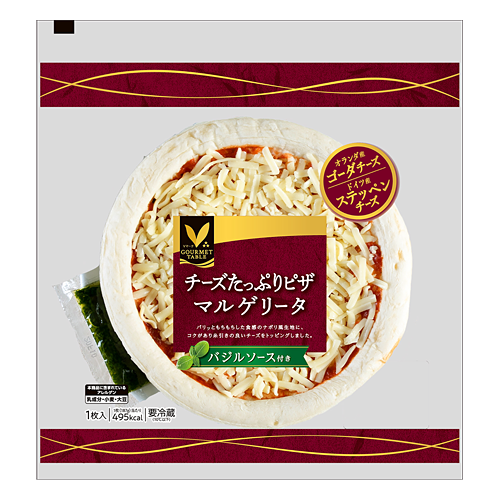 チーズたっぷりピザ マルゲリータ｜Vマーク：信頼の生活ブランド｜株式