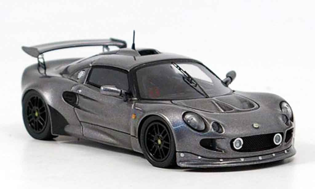 Miniature Lotus Exige 1/43 Spark S Grise 2013 - Voiture-miniature.com