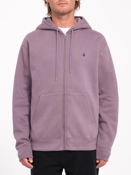 Single Stone Zip Hoodie - Vintage Violet - Men - Volcom EU