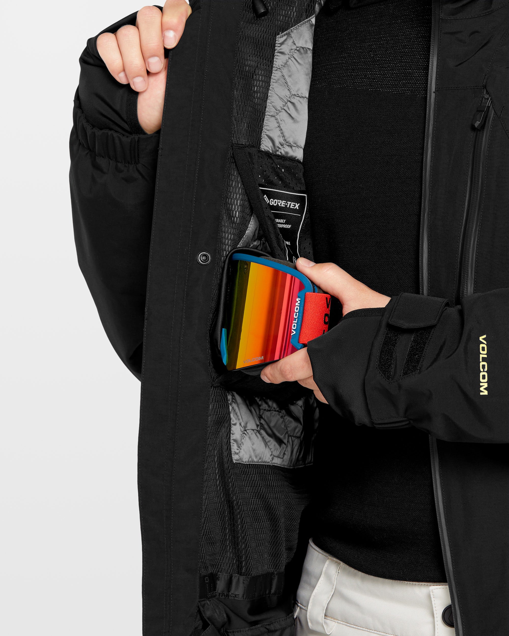 Tds 2L Gore-Tex Jacket - Black - Men - Volcom EU - 2 Years