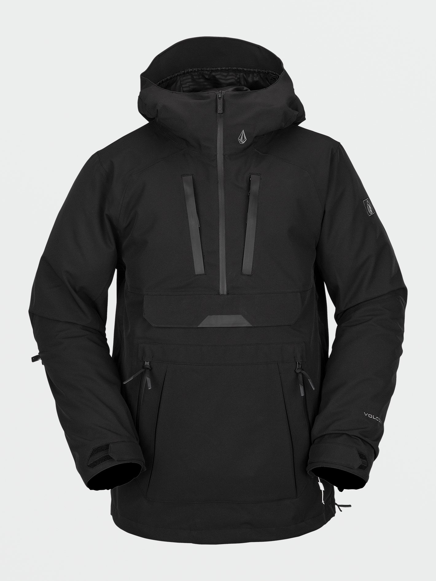 Brighton Pullover Jacket - Black | Volcom Europe