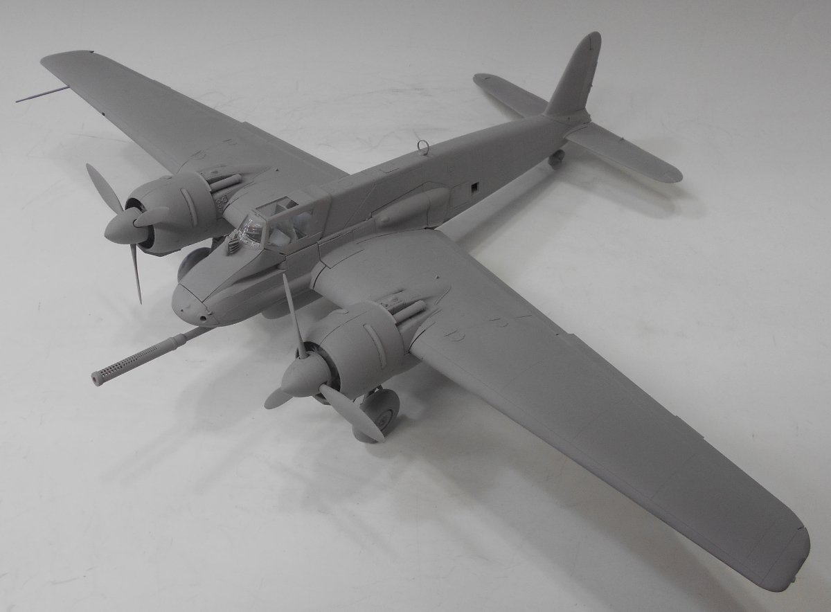造形村SWS最新作「1/32 ヘンシェル Hs 129 B-3」組立レビューPart③