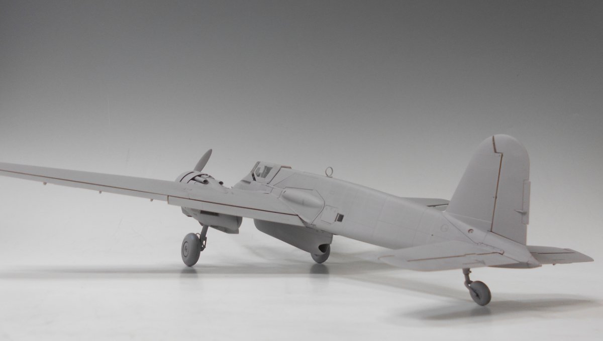 造形村SWS最新作「1/32 ヘンシェル Hs 129 B-3」組立レビューPart③