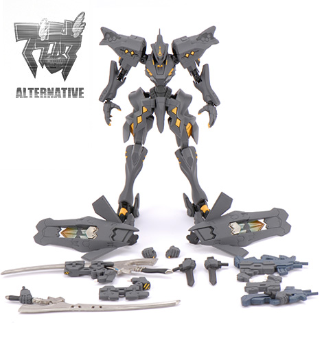 日本帝国斯衛軍 00式戦術歩行戦闘機 武御雷 Type-00C + A-LOCK改造お