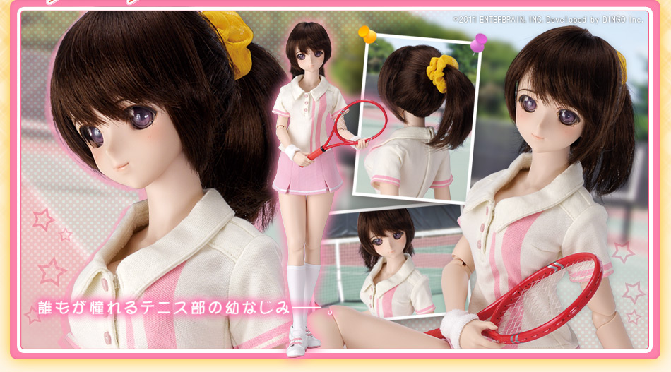 遙佳のテニスウェアセット |フォトカノ × Dollfie Dream®｜株式会社