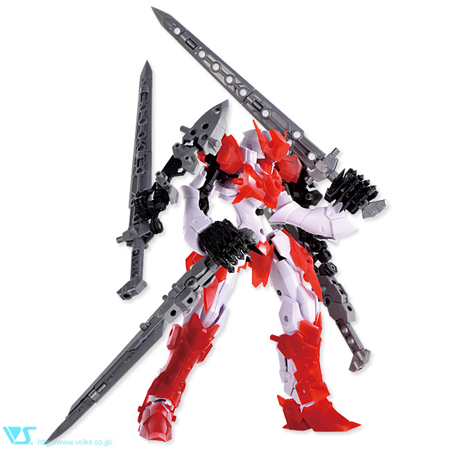 NEXATE PRIME 近接格闘タイプ：V-RAID ホワイト×レッドver