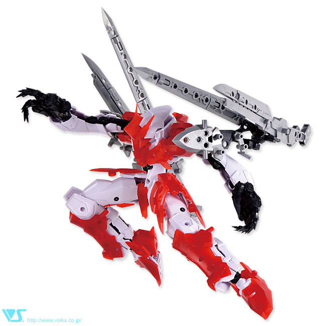 NEXATE PRIME 近接格闘タイプ：V-RAID ホワイト×レッドver