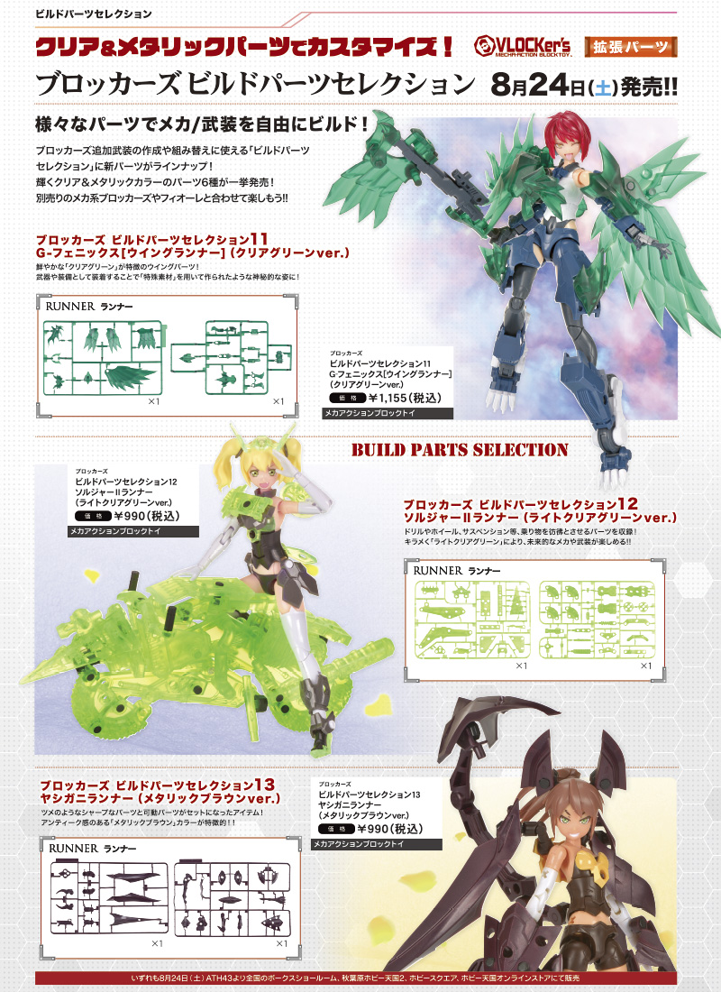 ブロッカーズ ビルドパーツセレクション11 G-フェニックス[ウイング