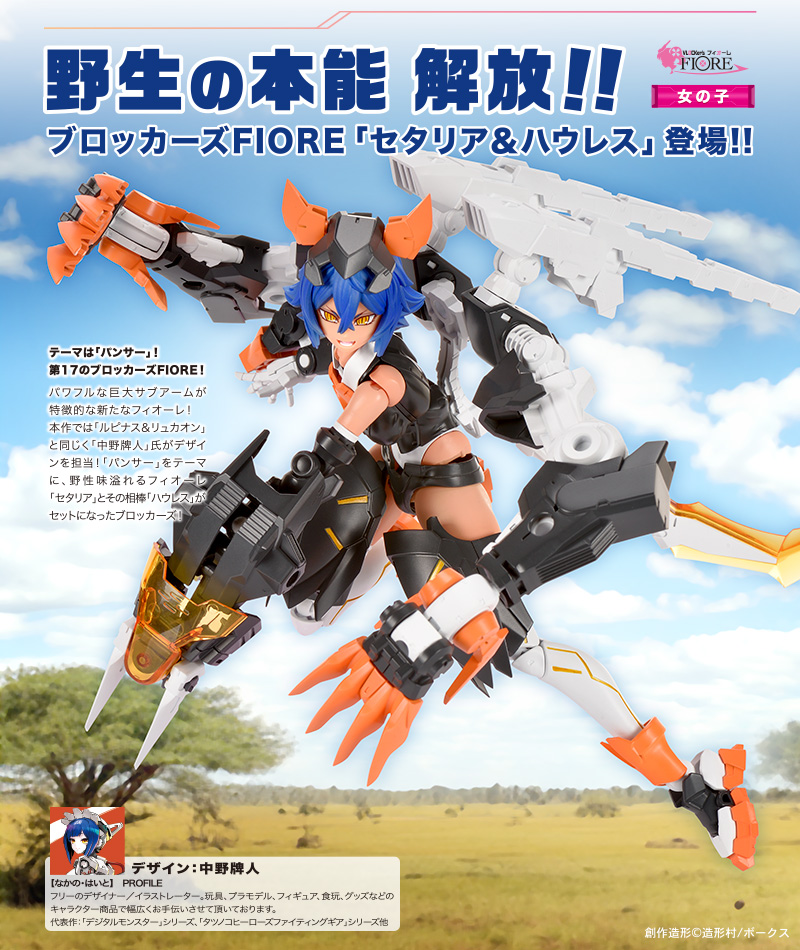 ブロッカーズFIORE セタリア追加表情セット11 | ボークス公式 ホビー