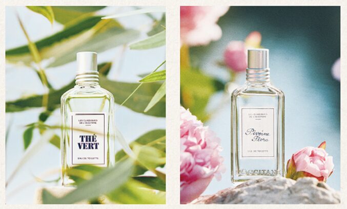 ロクシタンから、大人気フレグランス「グリーンティ」「ピオニー」が