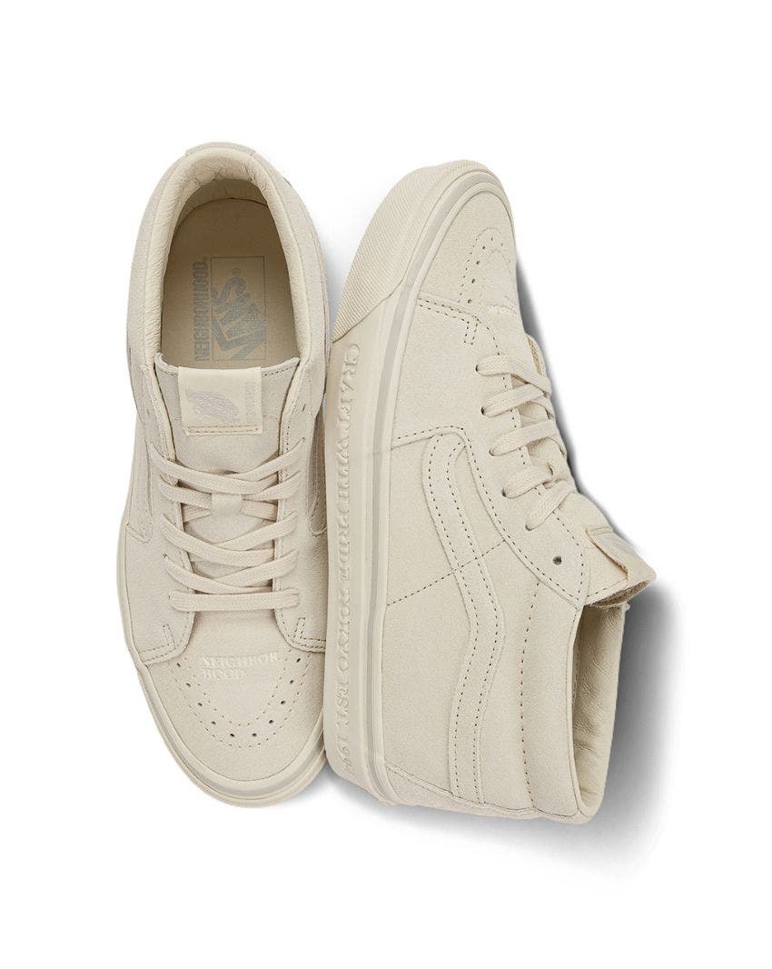 Shop Vans NEIGHBORHOOD x Vans SK8-Mid 83 DX in Neutrals.