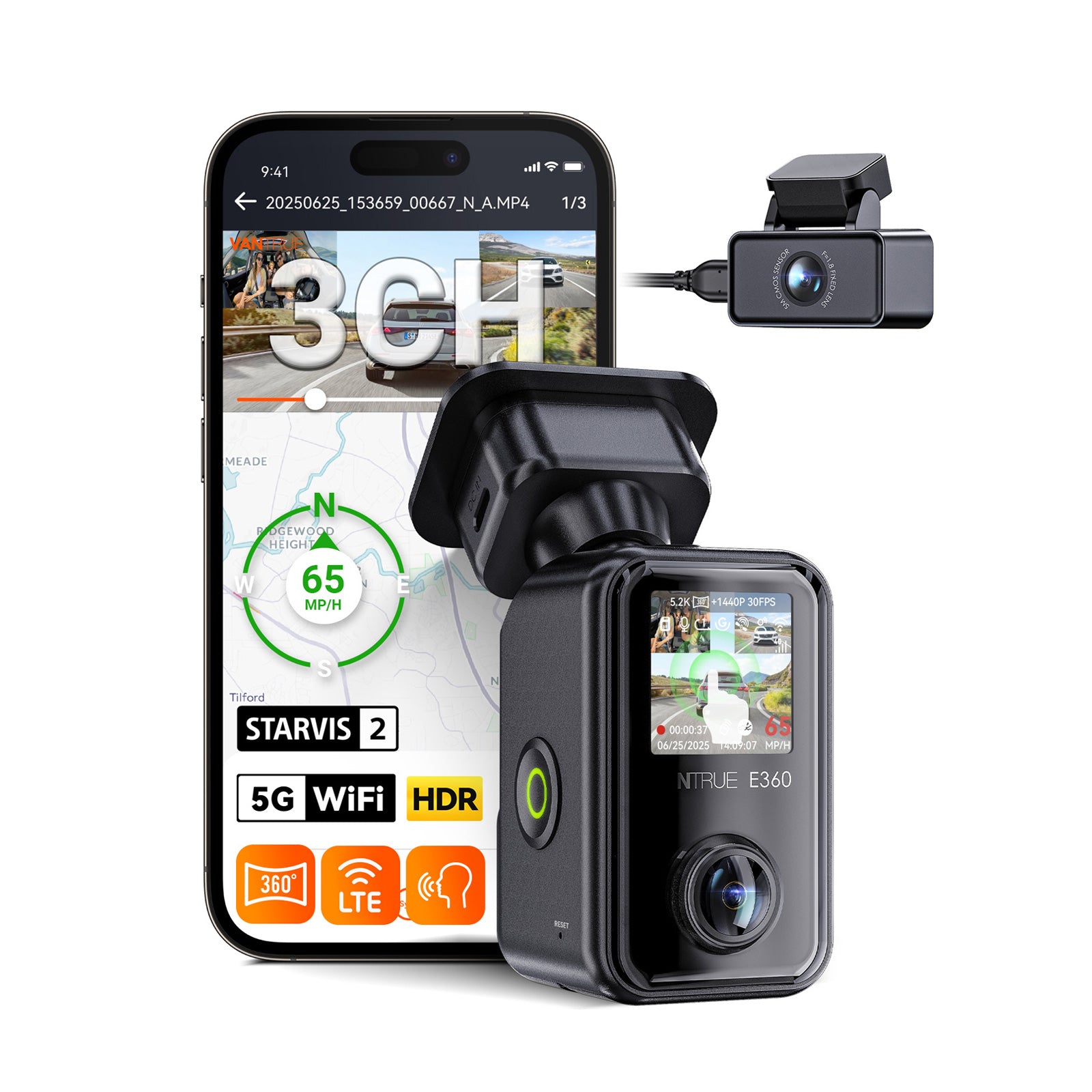 Vantrue E360 Dash Cam: Your Ultimate Driving Companion