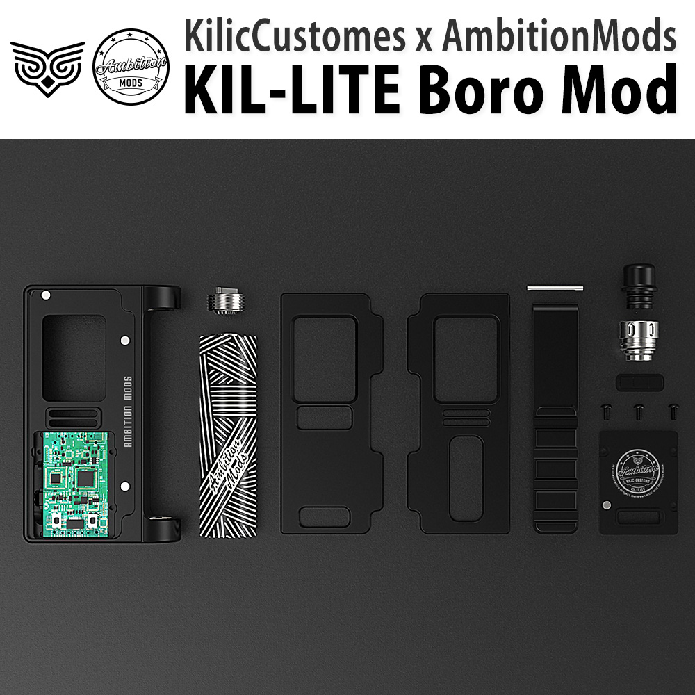 Ambition Mods (アンビションモッズ) KIL-LITE Boro Mod | VAPEWORX