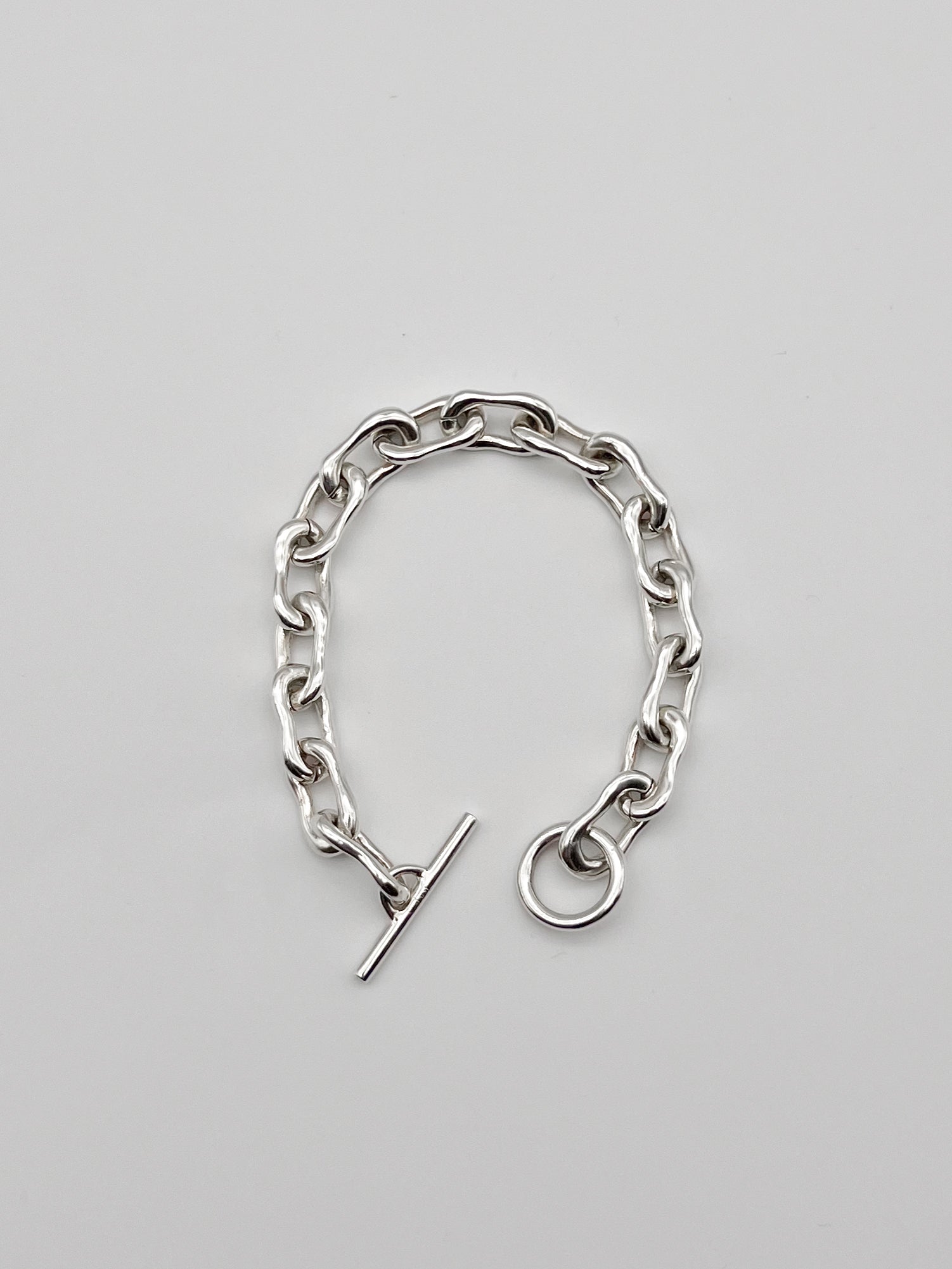 original SK chain bracelet silver – vebet jewelry