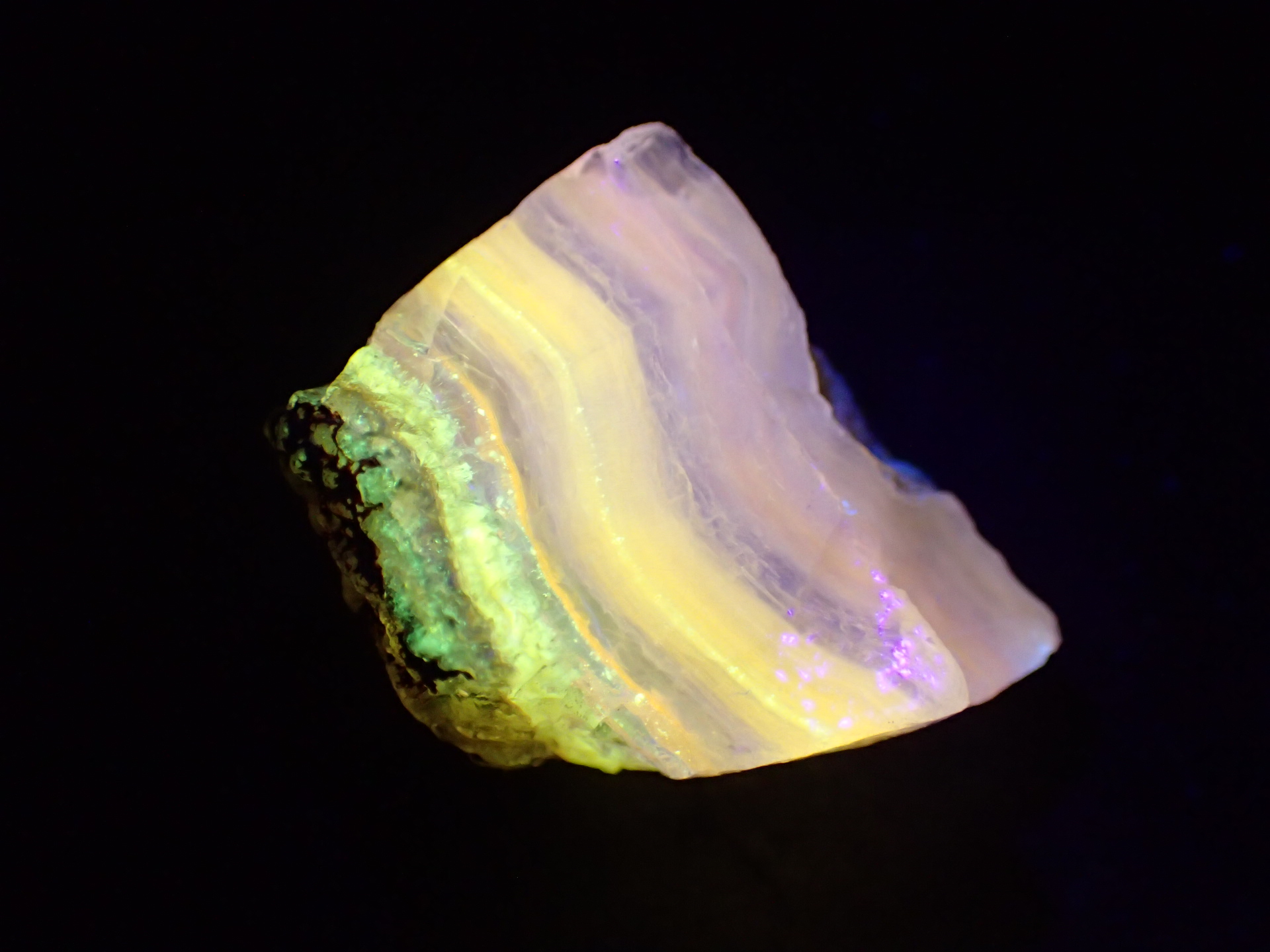 最高品質蛍光オパール 北海道然別湖西方産 ｜石の販売専門店【vec