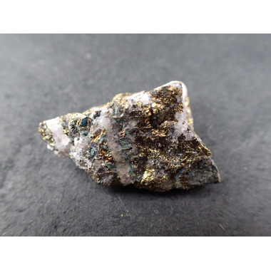 最高品質黄銅鉱(Chalocopyrite, CuFeS₂) Nouva Mine, Talate, Morocco