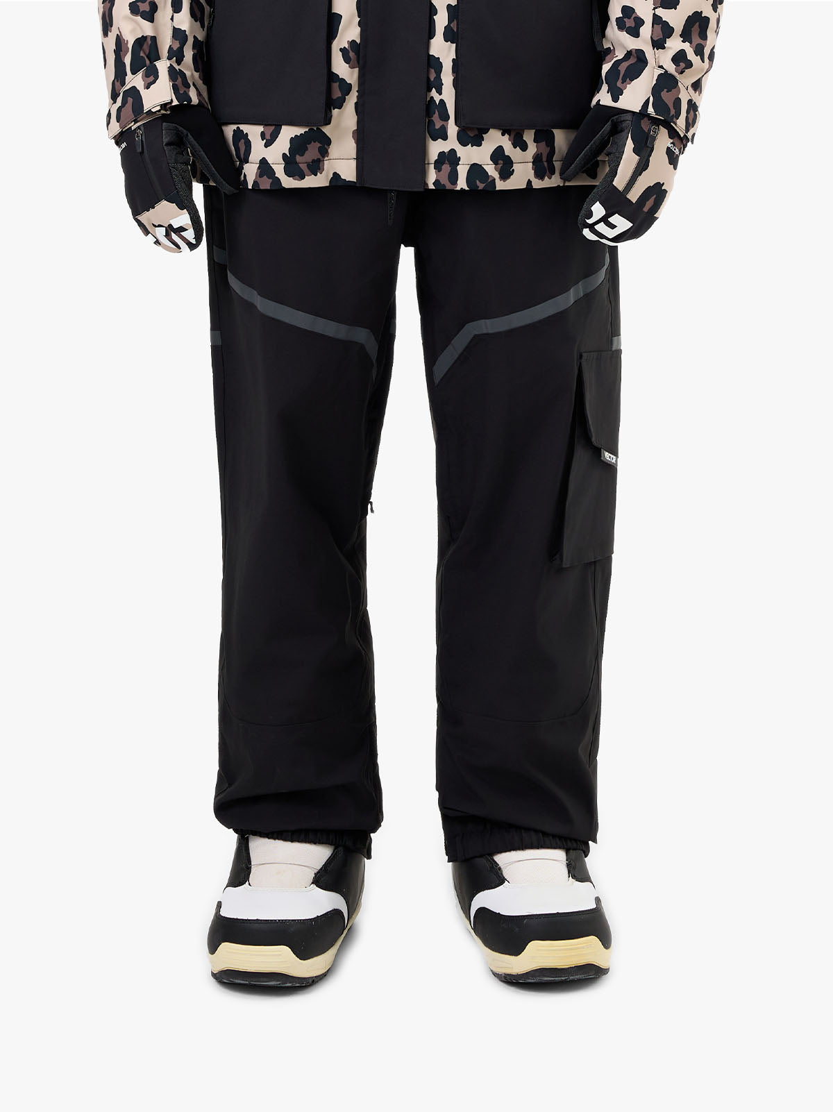 Vector Men's Ski & Snowboard Bibs Classic Snow Pants Waterproof