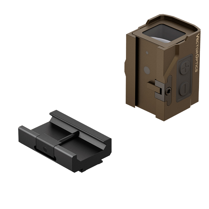 Frenzy Plus 1x18x20 Enclosed Reflex Sight Coyote FDE ｜ Vector
