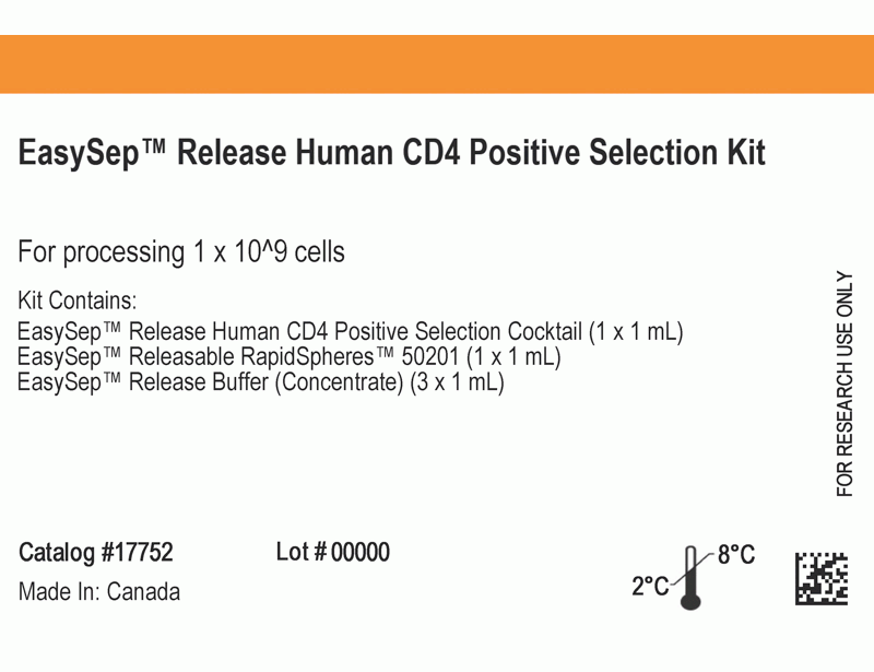 EasySep Release Human CD4 Positive Selection Kit | 製品情報 | ベリタス