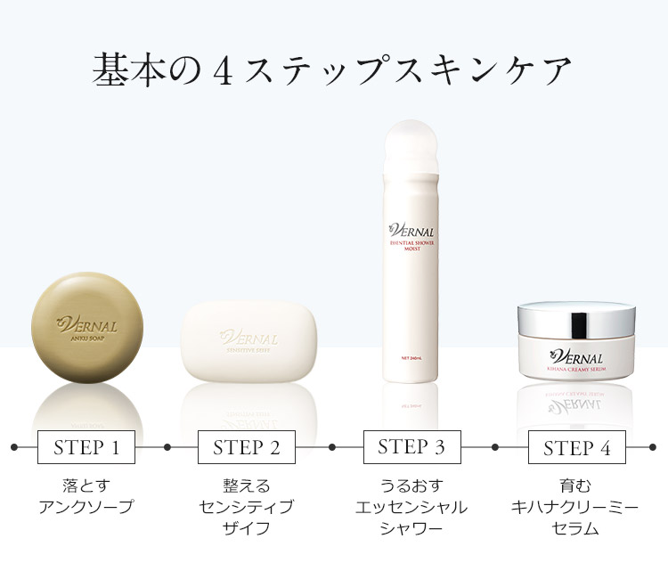 シンプル4ステップ｜ヴァーナル＜公式＞