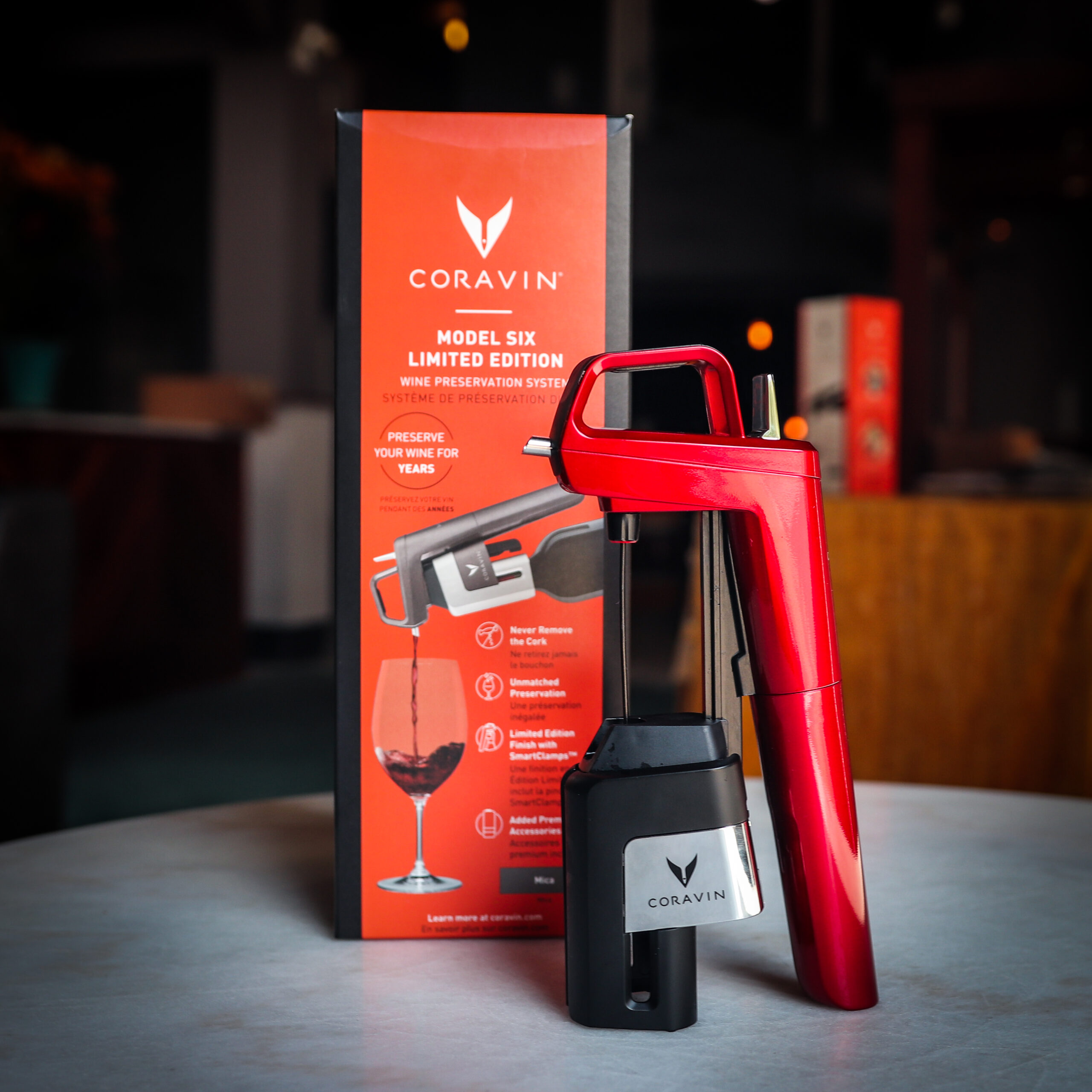 Coravin Model 6 SmartClamp™ Wine Preservation System - Vertical