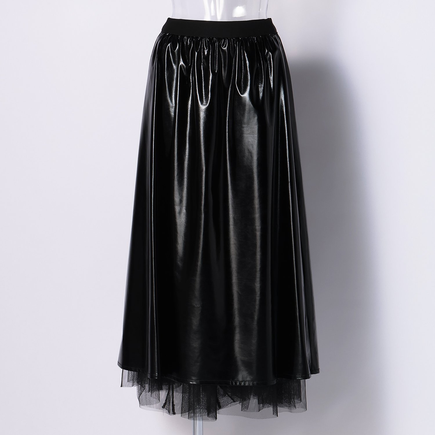 WLチュール×メタリック 2WAY スカート｜VIVIENNE TAM