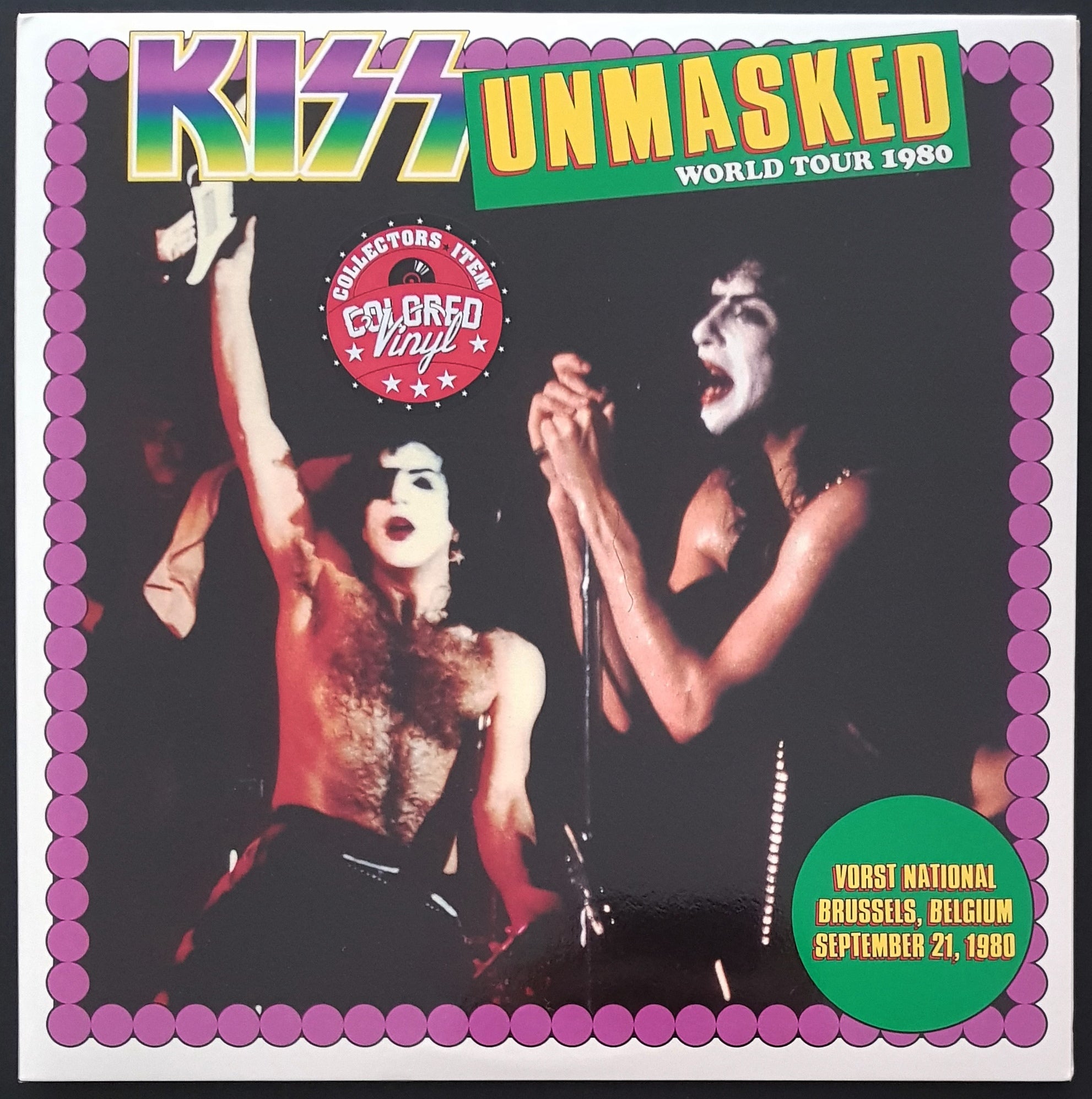 Kiss - Unmasked World Tour 1980 - Red Vinyl – Vicious Sloth