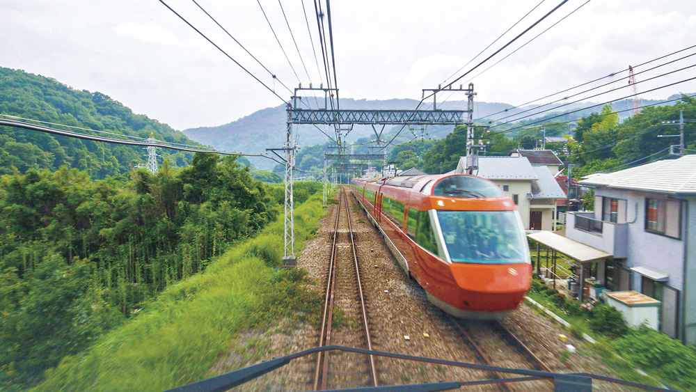 小田急ロマンスカーGSE 70000形 特急はこね【4K撮影作品】【DVD