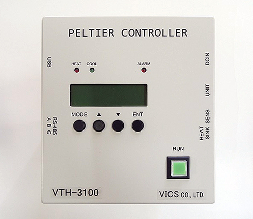 ペルチェ温度コントローラVTH-3100［温度プログラム機能付