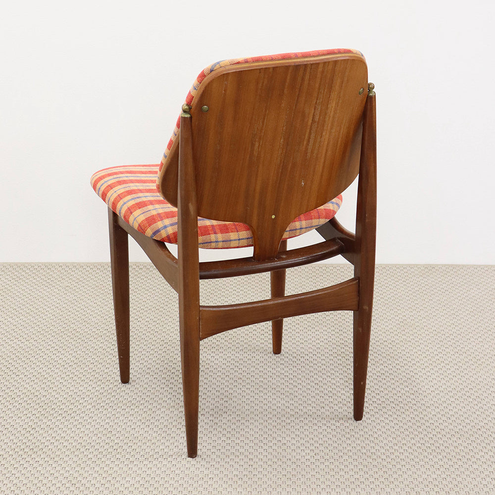 チェック柄が可愛いの！ ダイニングチェア(EoN) VC111-132-002