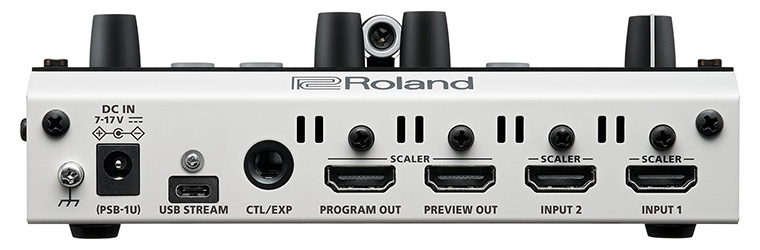 V-02HD MK II】 Roland ストリーミング・ビデオ・ミキサー ｜ ビデオ