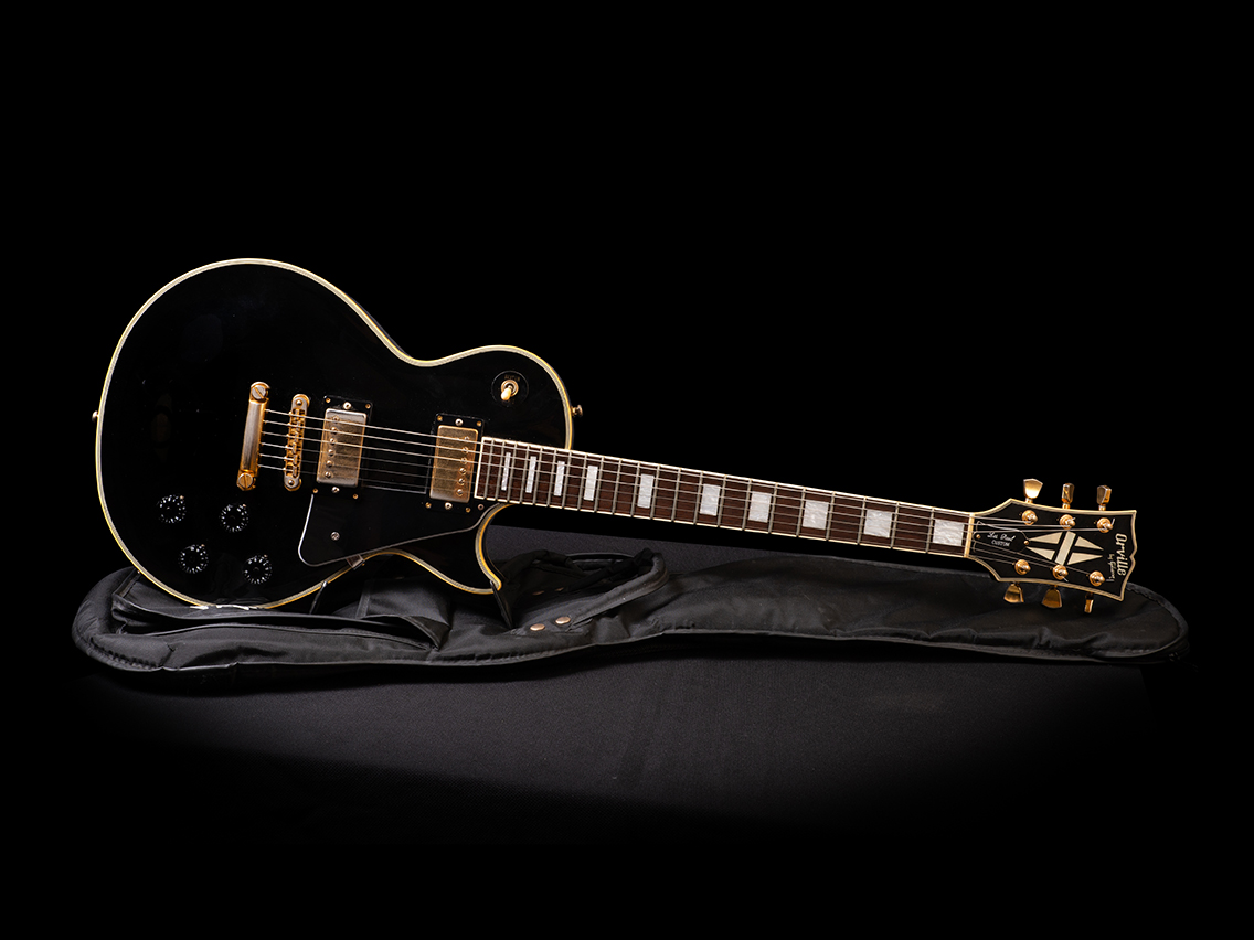 Orville By Gibson Les Paul Custom 1989 Black Guitar For Sale SONIC