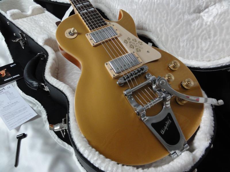 Gibson LP 295 Les Paul Goldtop Florentine Cutaway & Bigsby 2008