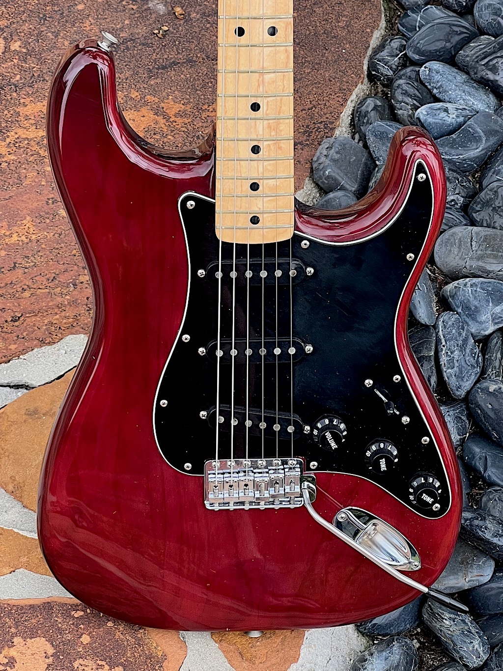Fender Stratocaster 1979 Wine Red Finish Guitar For Sale Guitarbroker