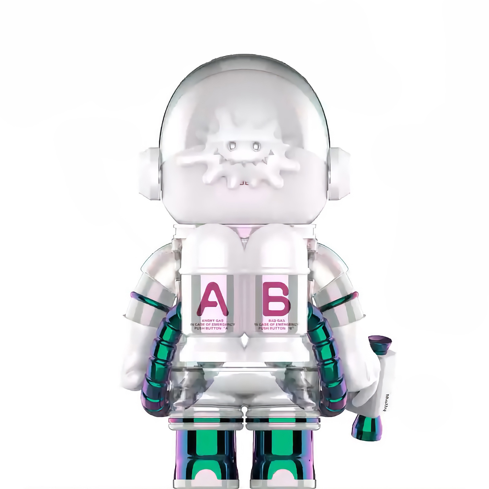 Mega Space Molly x Instinctoy 400%/1000% by Kenny Wong x Pop Mart