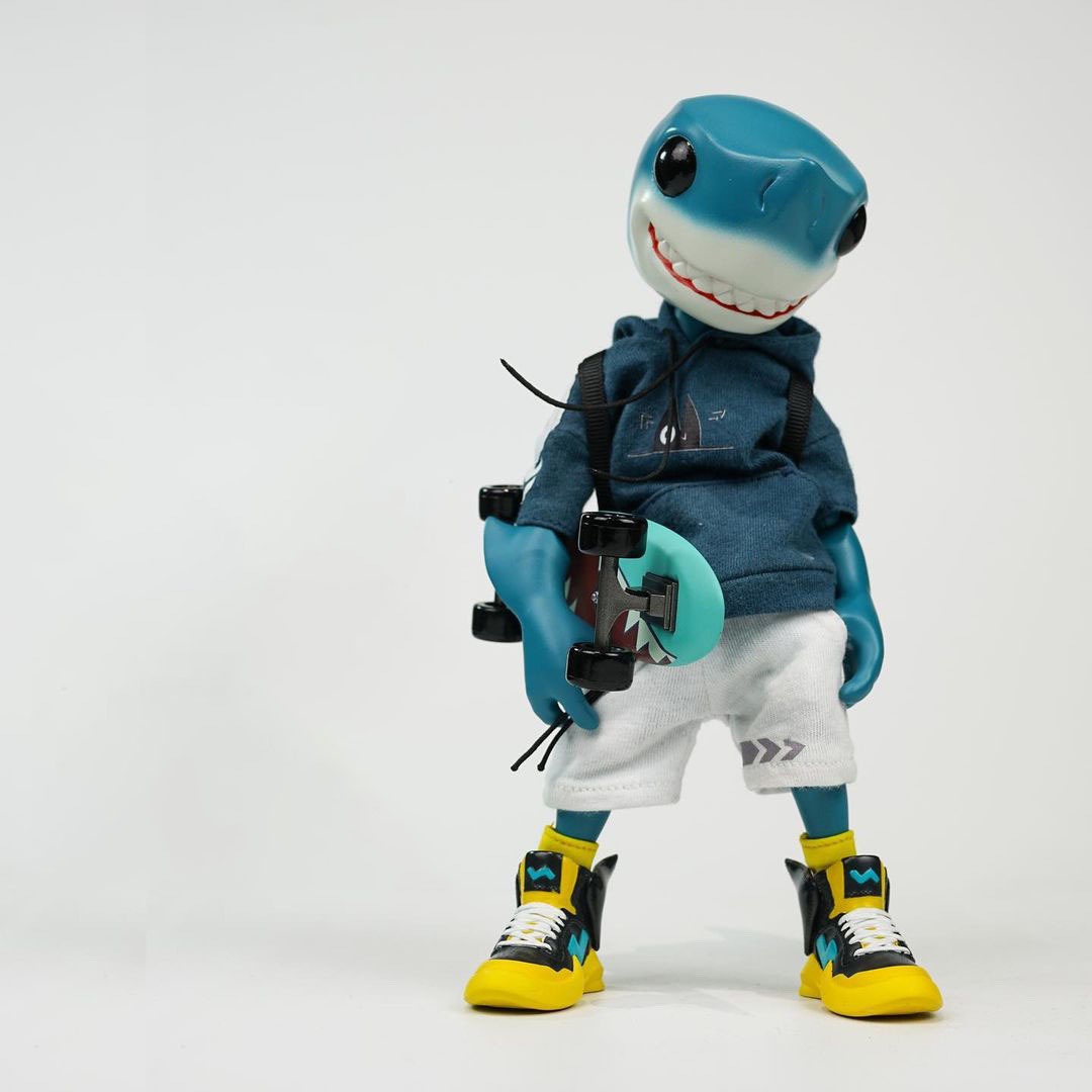 Momoco Studio 科学忍者隊ガッチャマン1 Shark Boy Shark Boy by J.T