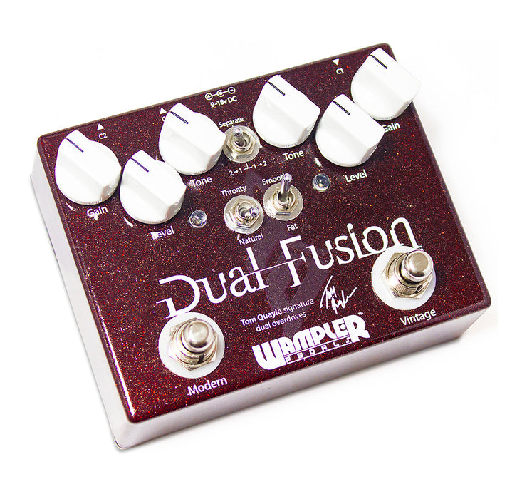 Wampler Pedals Dual Fusion SMT Tom Quayle Overdrive | Vision Guitar