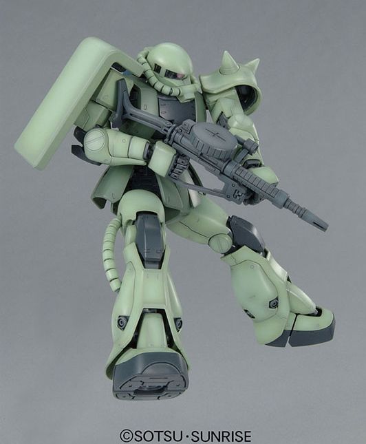 Gundam MG 1/100 MS-06J ZAKU II Ver 2.0 – Xavier Cal Customs and