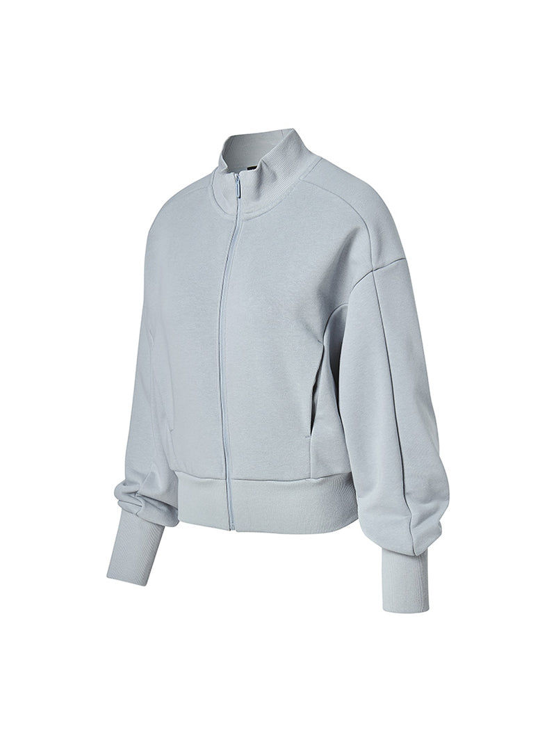 ハイネック 背中カーブライン入り ジャケット (単品)